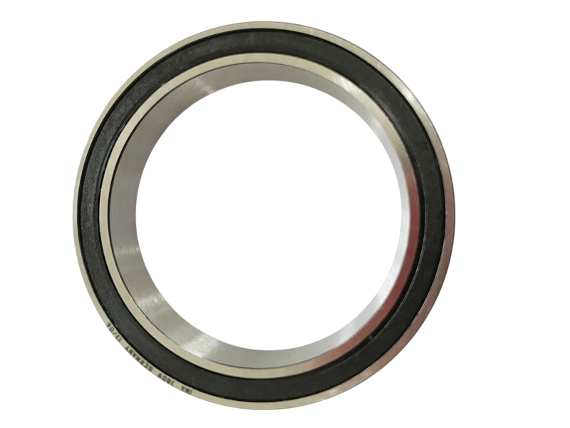 Sealed single row angular contact ball bearing, front view